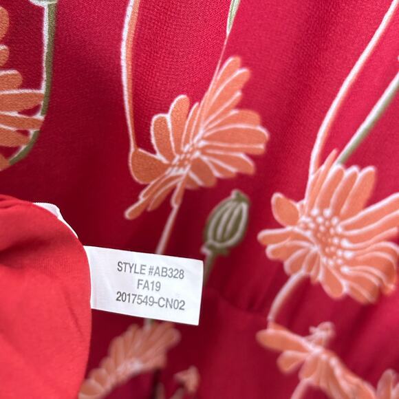 MADEWELL Tulip-Sleeve Maxi Dress in Tall Sunflowers Bright Sz 20 {BB34} - Picture 8 of 8